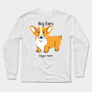 Big ears Bigger heart Long Sleeve T-Shirt